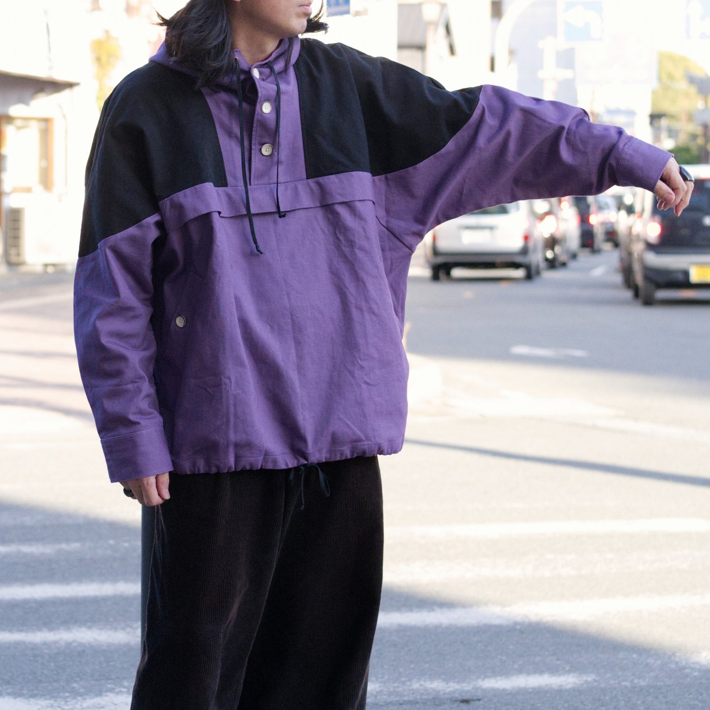 HV 2TONE SHIRTS ANORAK