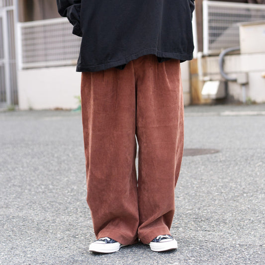 HW wide trousers - Corduroy