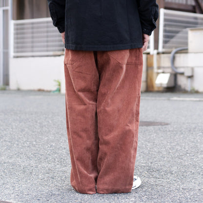 HW wide trousers - Corduroy