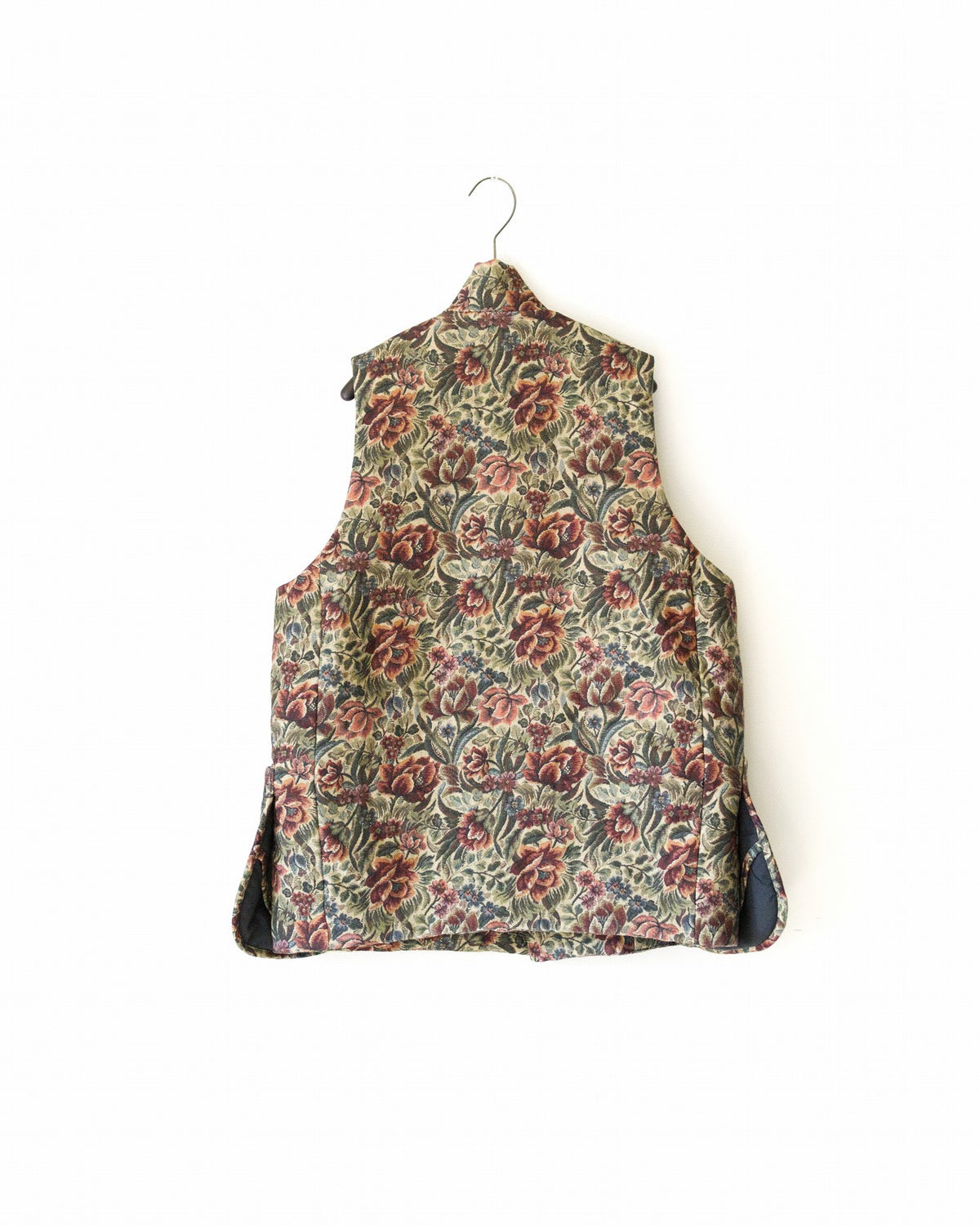 Railway waistcoat - Train seat pattern print