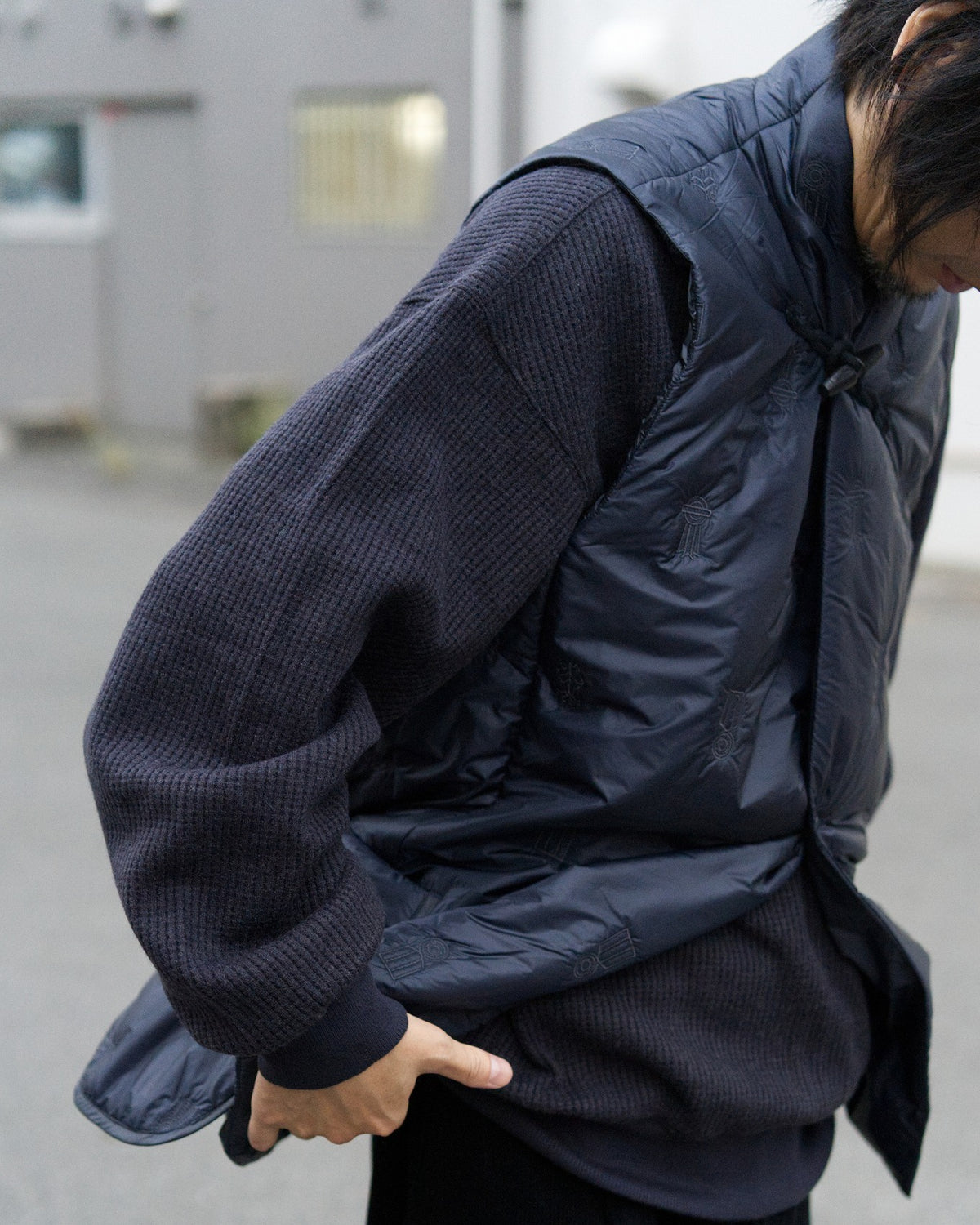 Railway waistcoat - Okunensha quilt