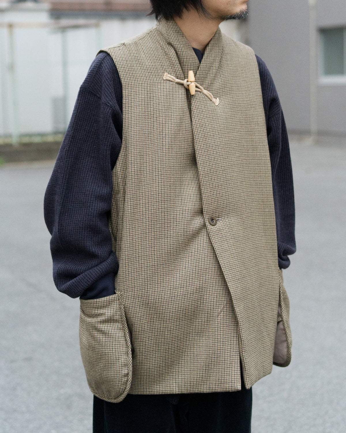 Railway waistcoat - Traditional dress wool