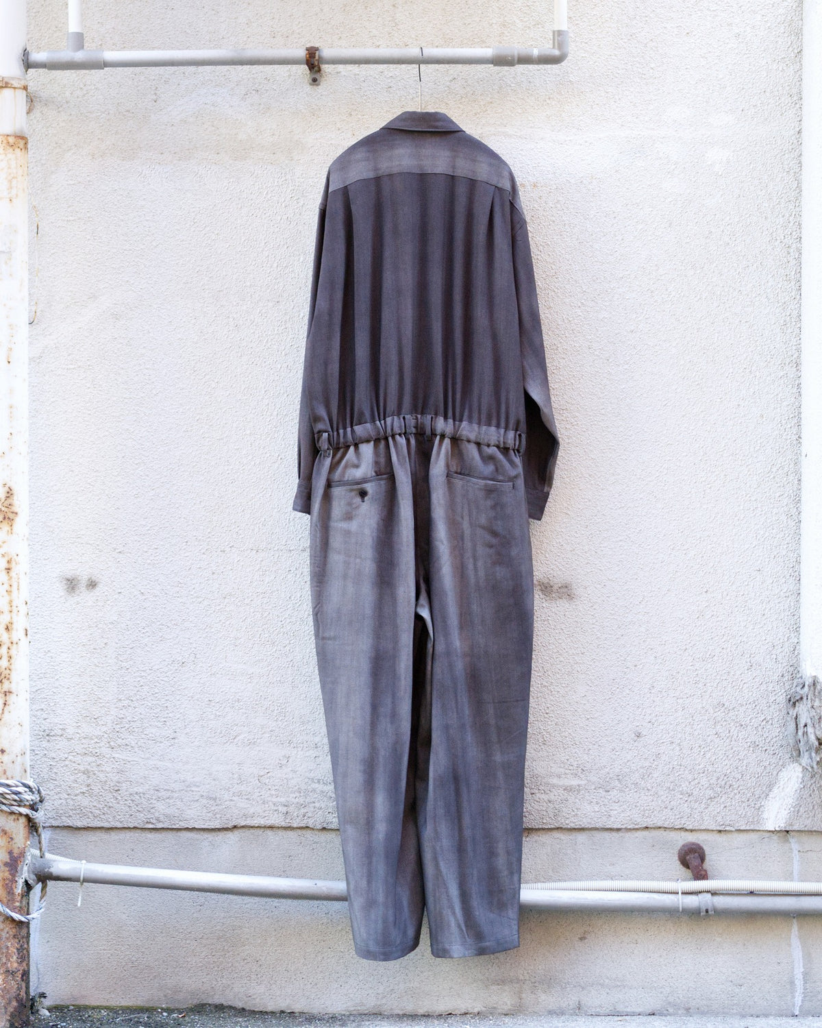 Jamp Suit - Charcoal gray×Gray