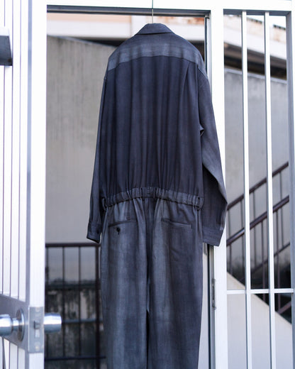 Jamp Suit - Charcoal gray×Gray