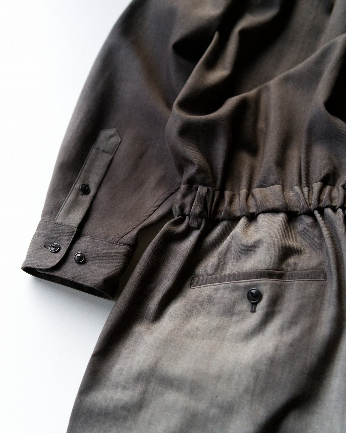 Jamp Suit - Charcoal gray×Gray