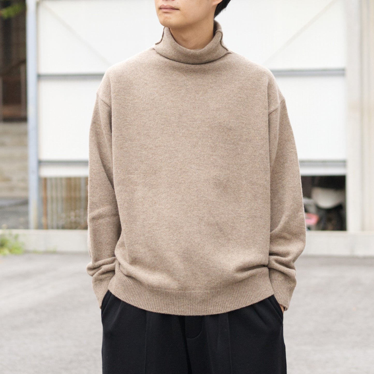 High Neck Knit