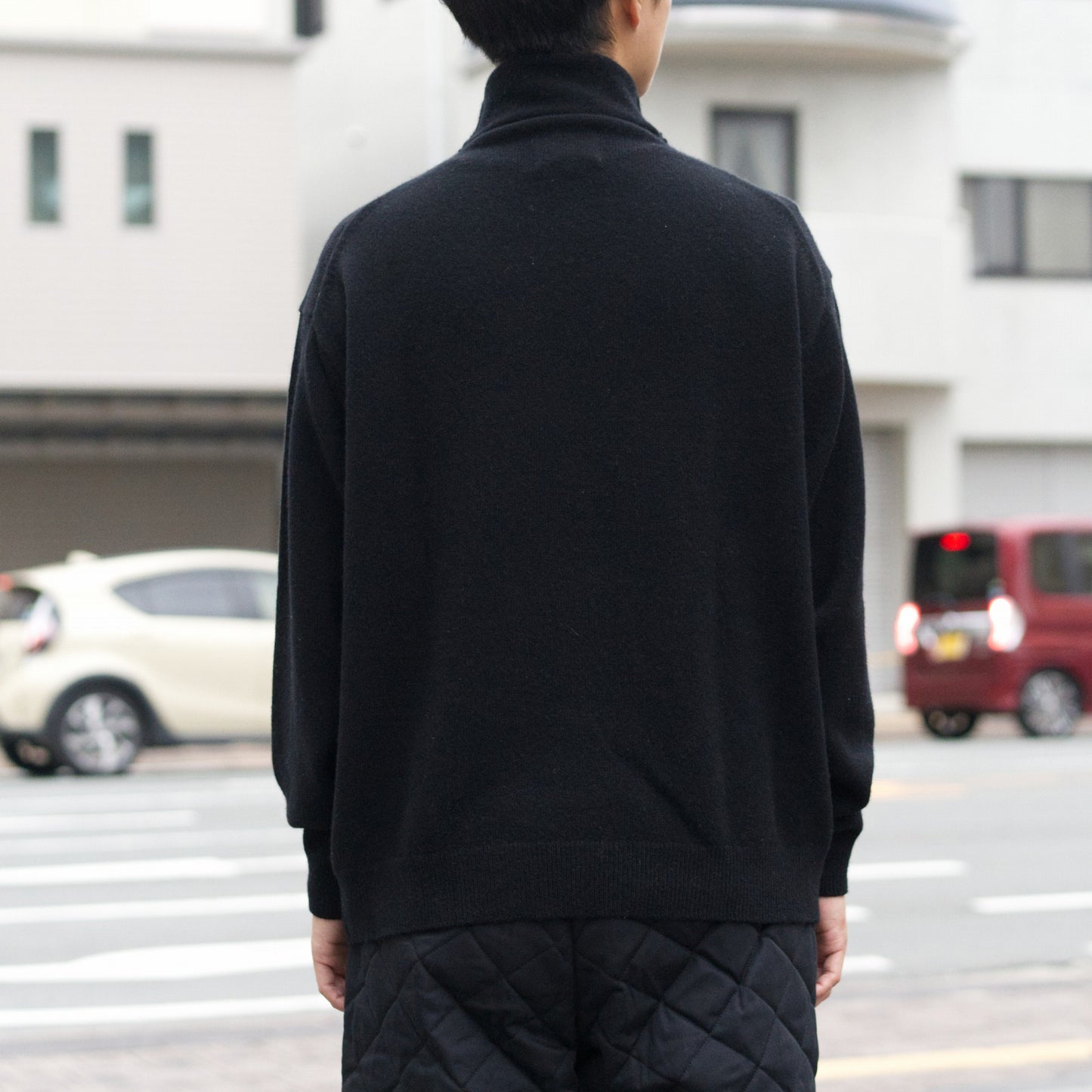 High Neck Knit