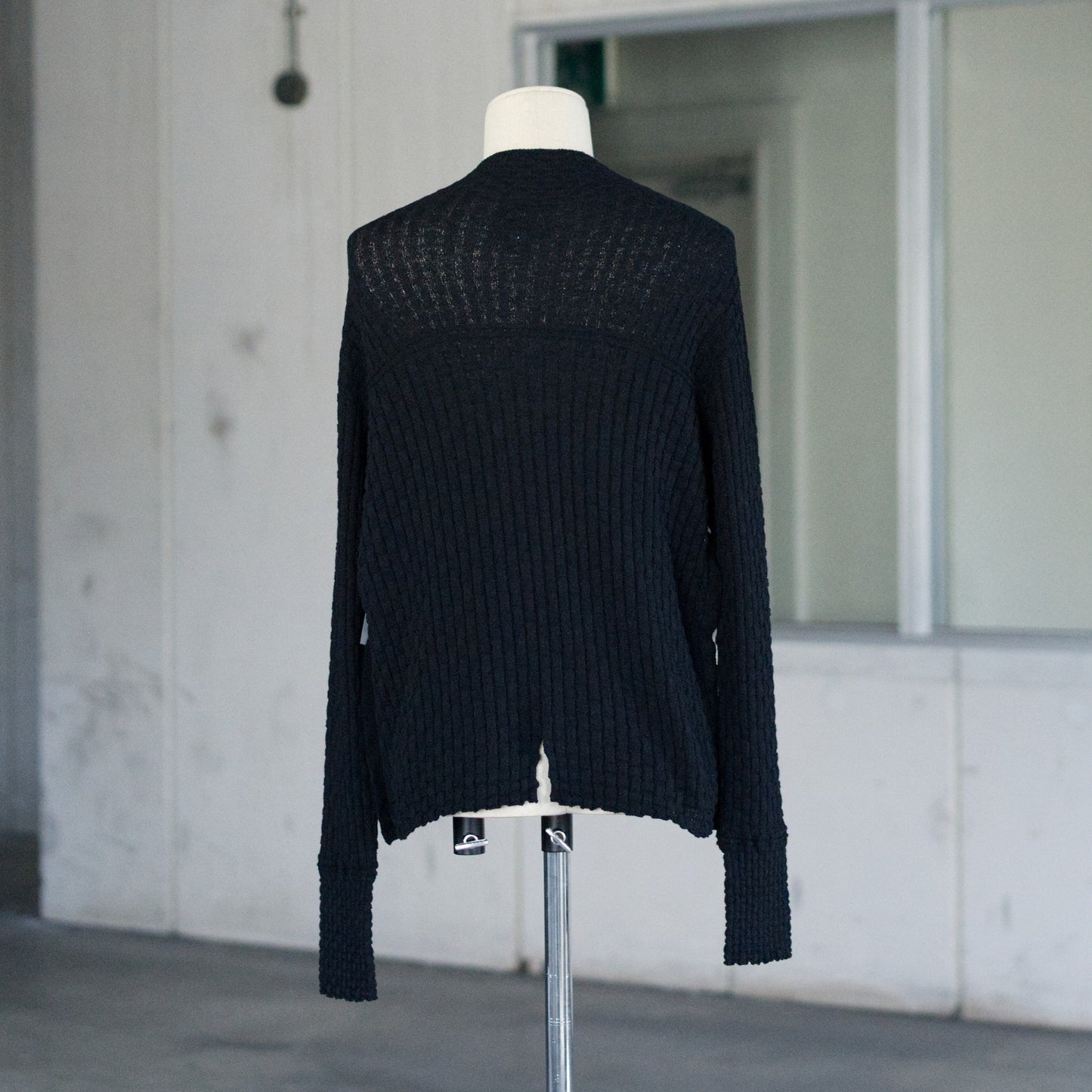 Cotton-boucle Basket Top