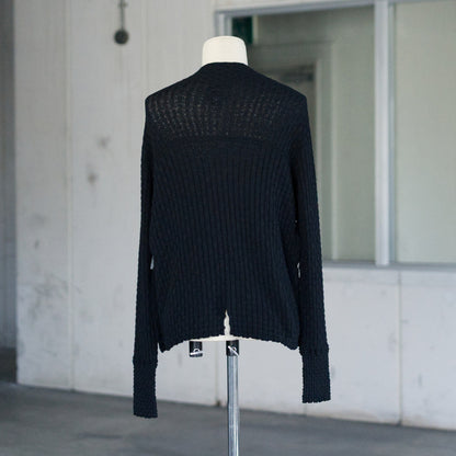 Cotton-boucle Basket Top