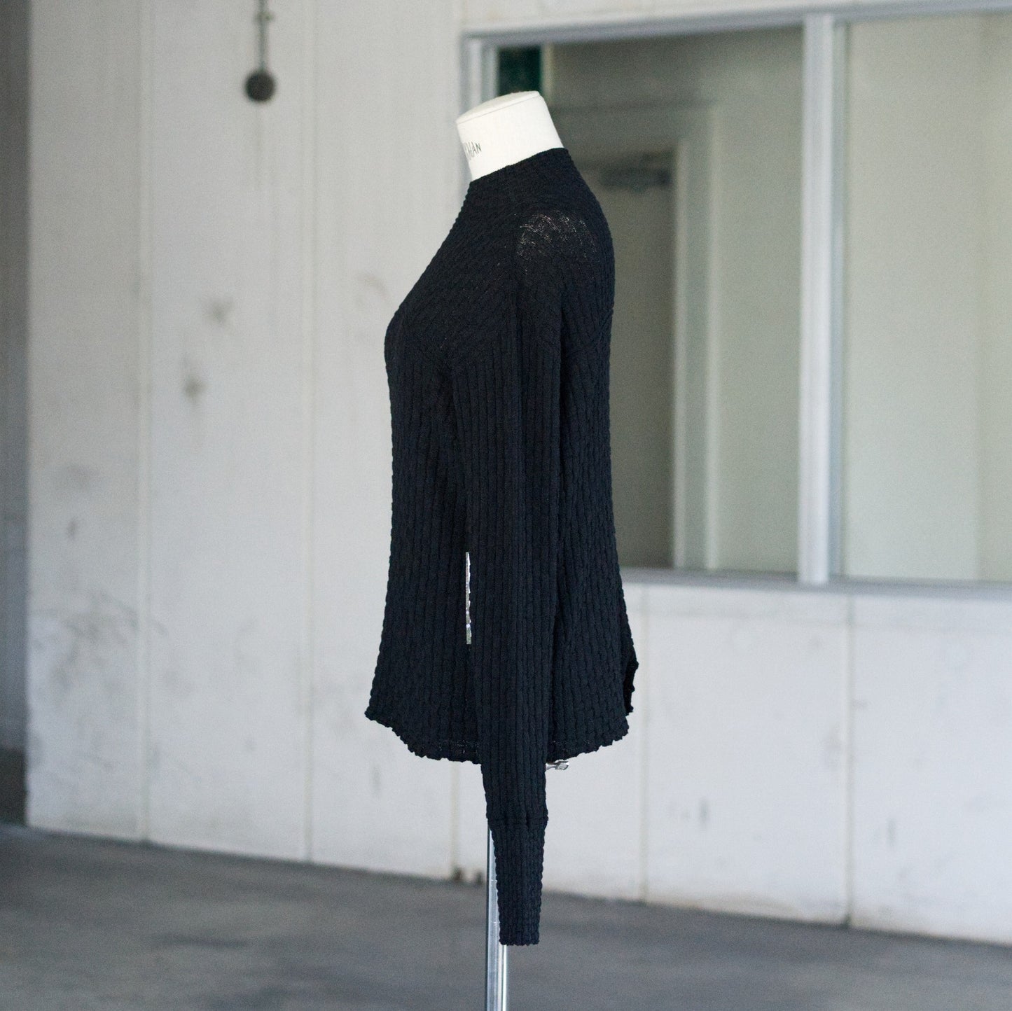 Cotton-boucle Basket Top