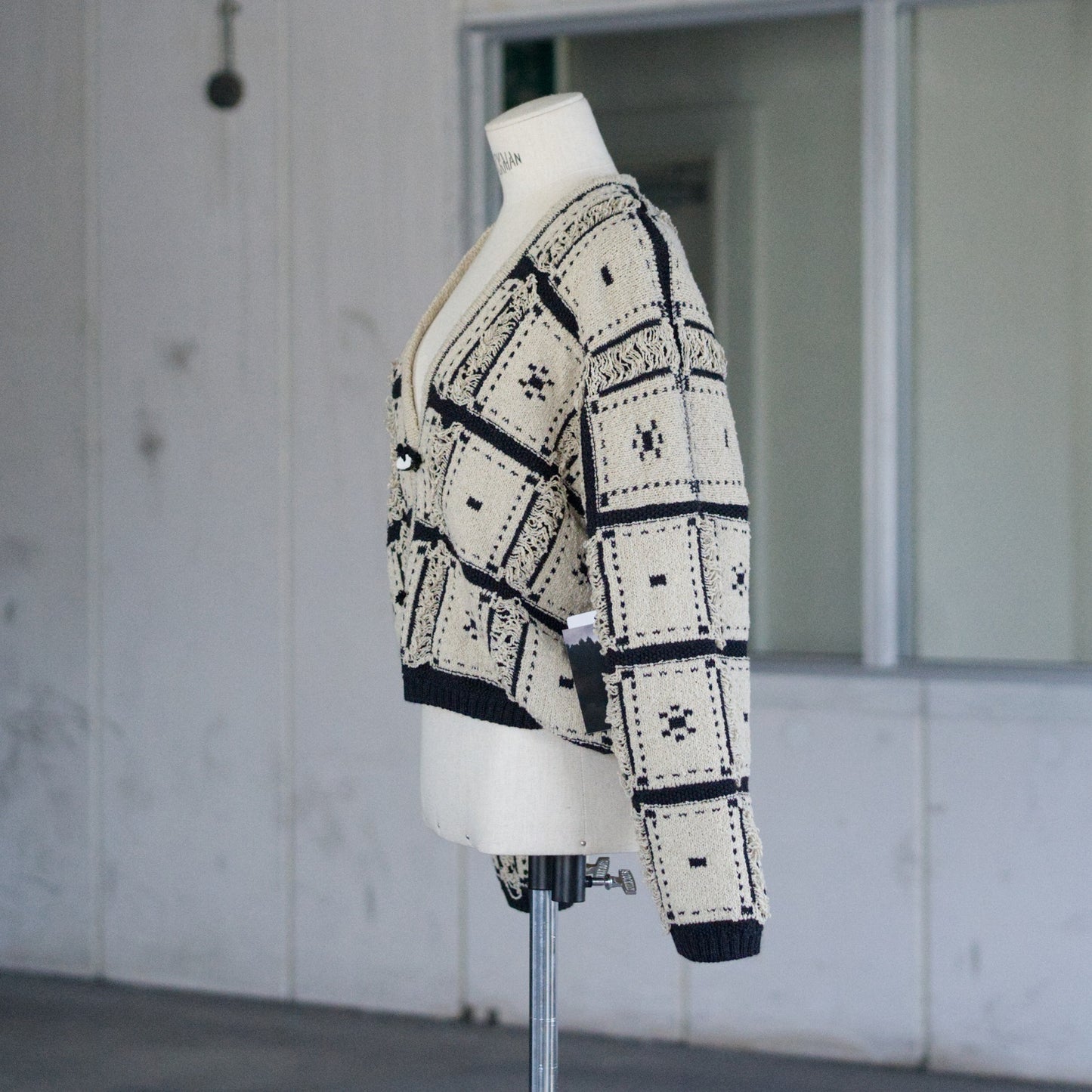 Blocked-Jacquard Jacket