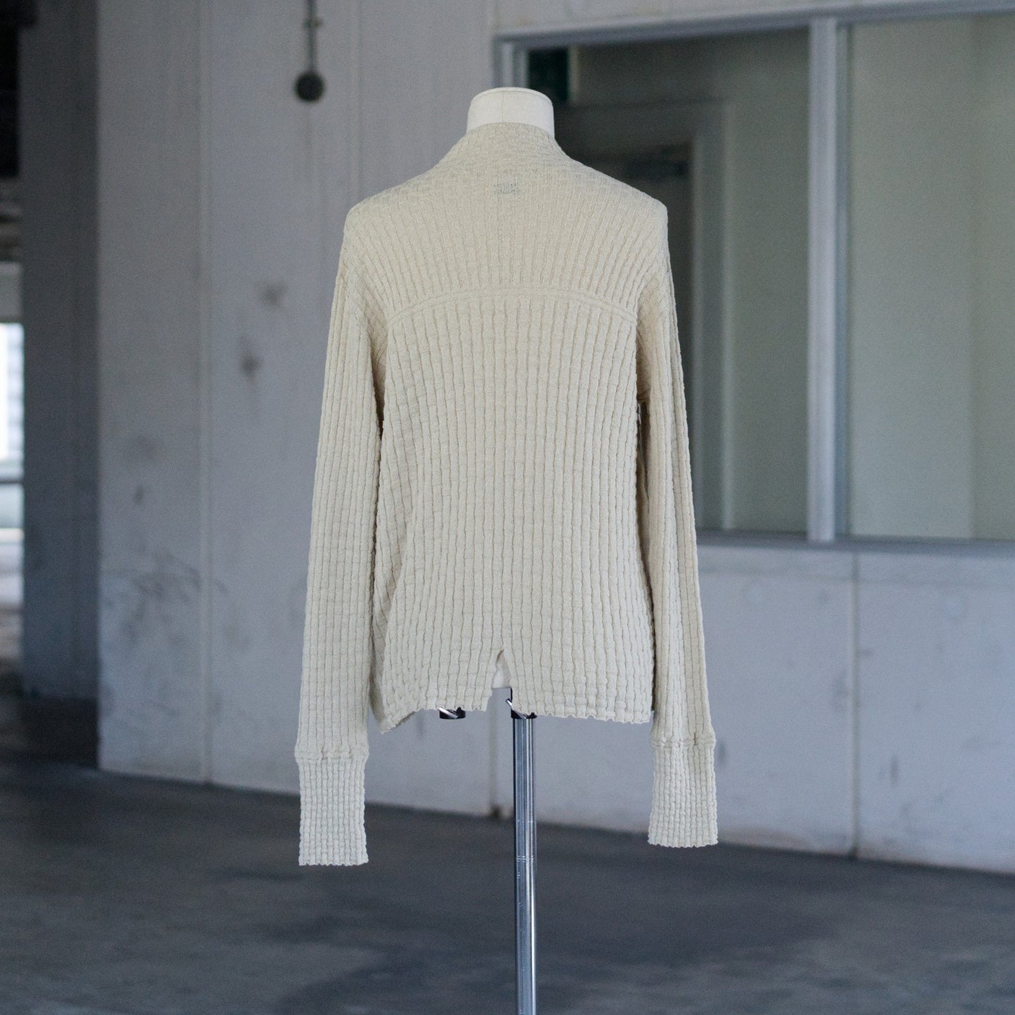 Cotton-boucle Basket Top