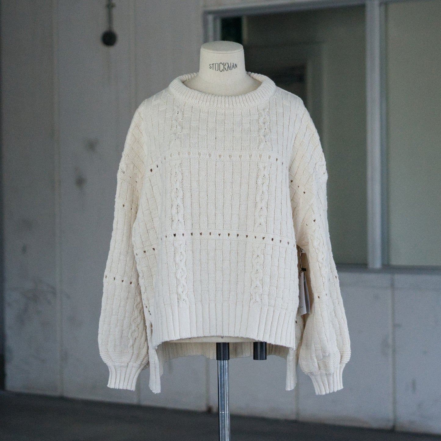 Recycled-Cotton Jumper