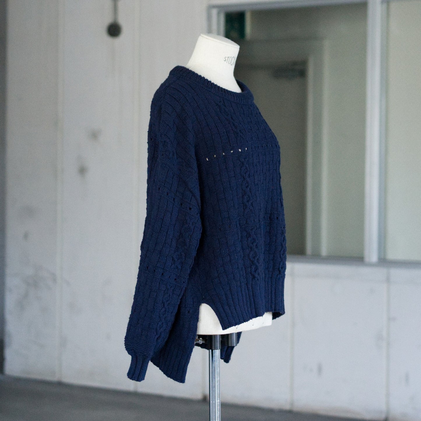Recycled-Cotton Jumper