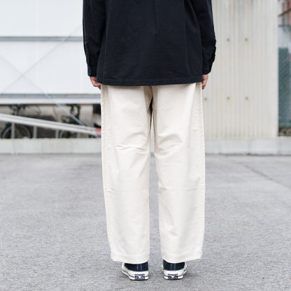 Bonding moleskin straight pants