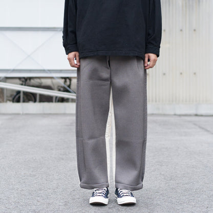 Bonding moleskin straight pants