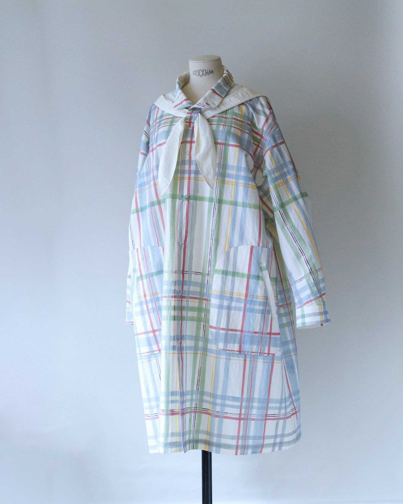 Merchant travelers coat - Handwritten map check