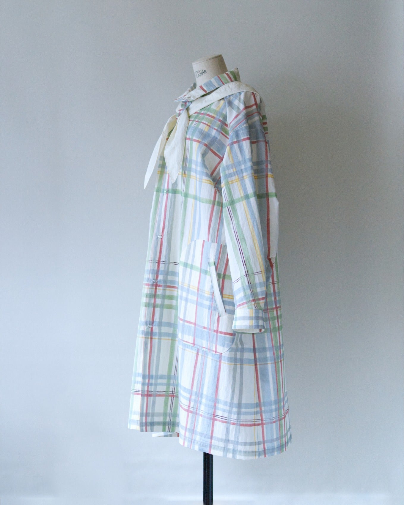 Merchant travelers coat - Handwritten map check