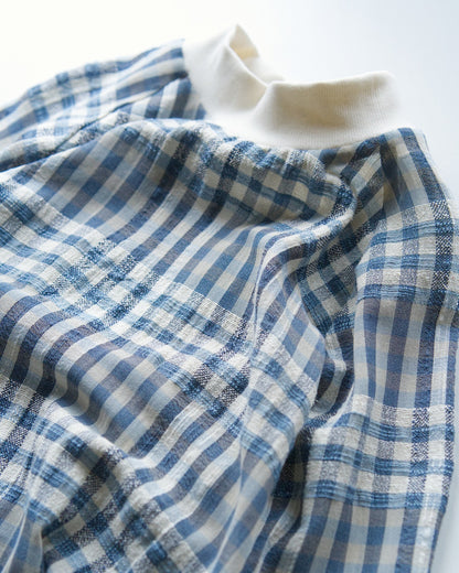 Washed Gingham Pullover