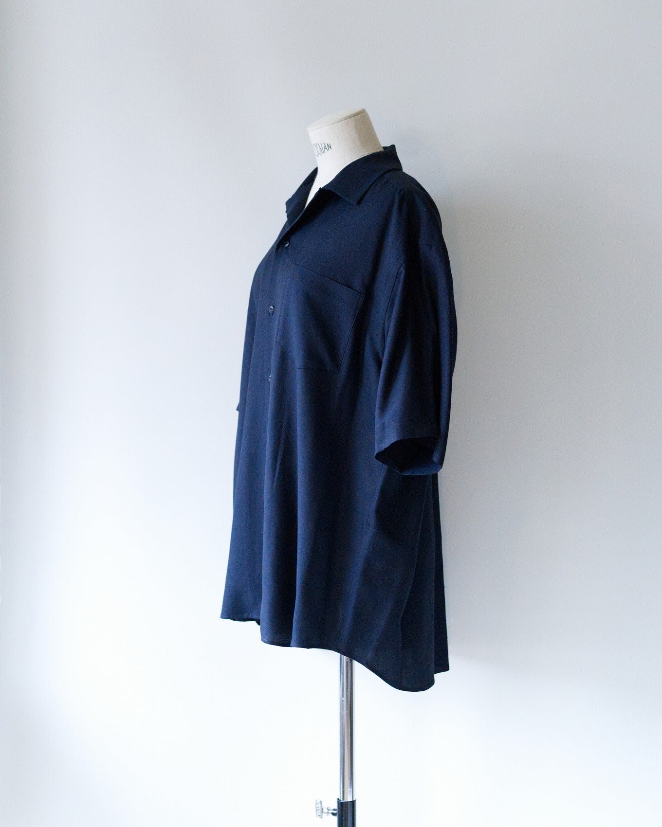 Open Collar S/S Shirt