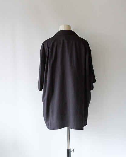 Open Collar S/S Shirt