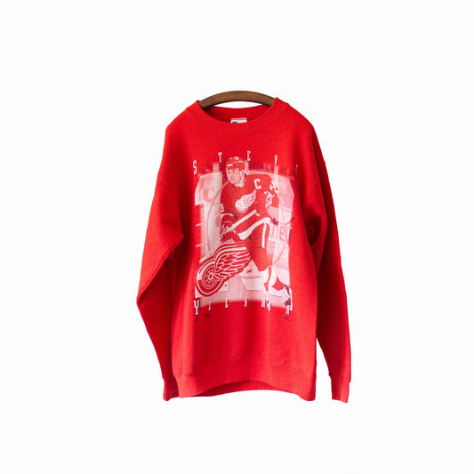 Red wings picture print sweat shirts