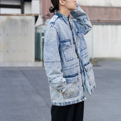 Chemical denim jacket