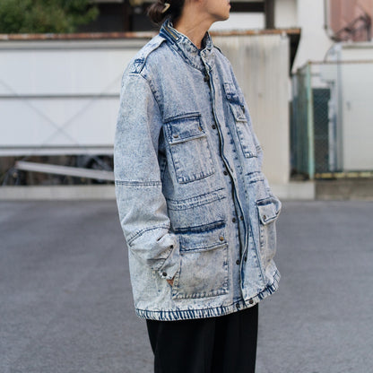 Chemical denim jacket