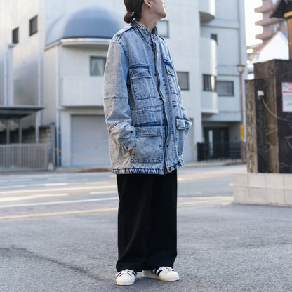 Chemical denim jacket