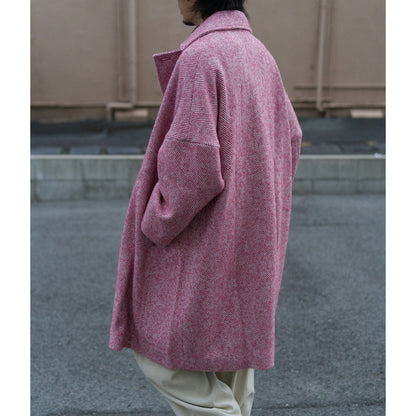 Wooling Tweed Double Short Coat