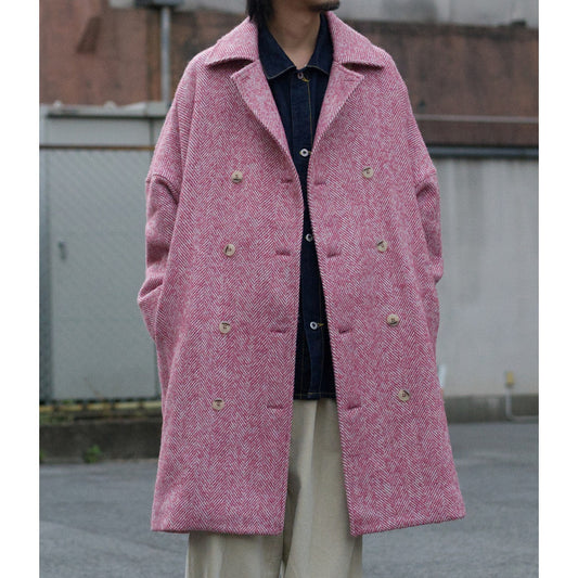 Wooling Tweed Double Short Coat