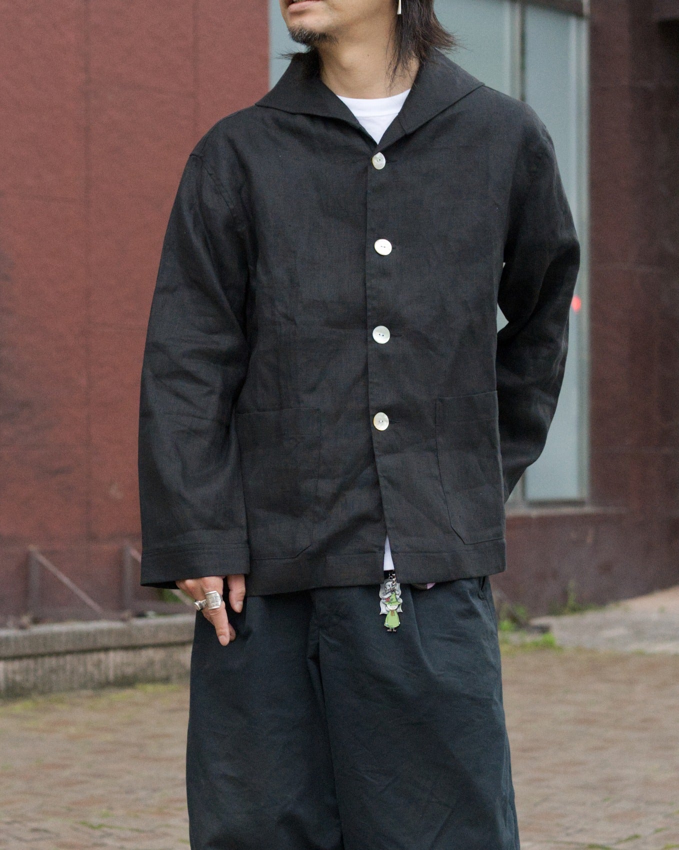 Shawl collar jacket
