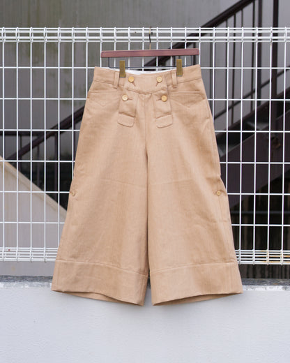 Merchant Hae trousers - Earthen wall cloth