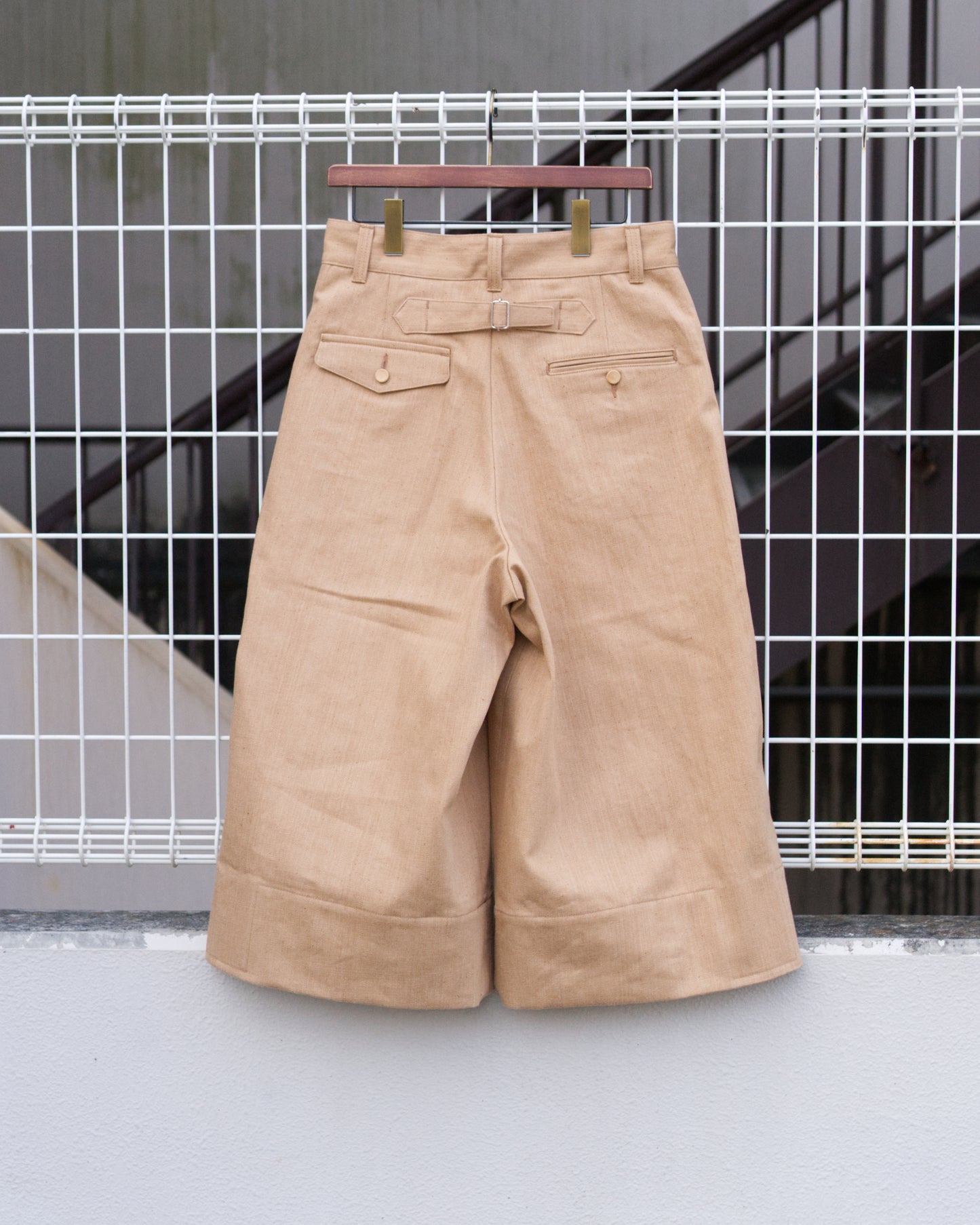 Merchant Hae trousers - Earthen wall cloth