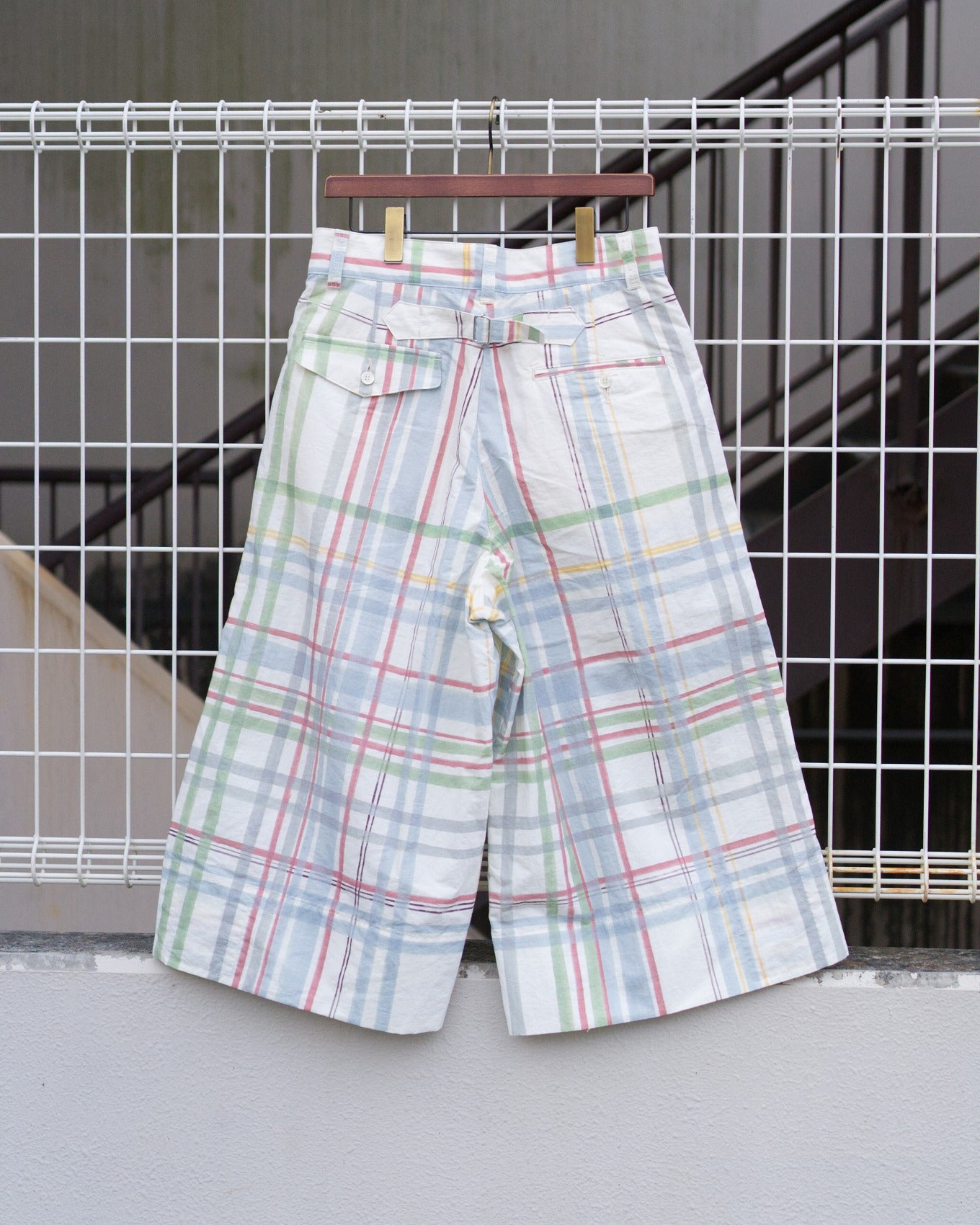Marchant Hae Trousers -  Handwritten map check