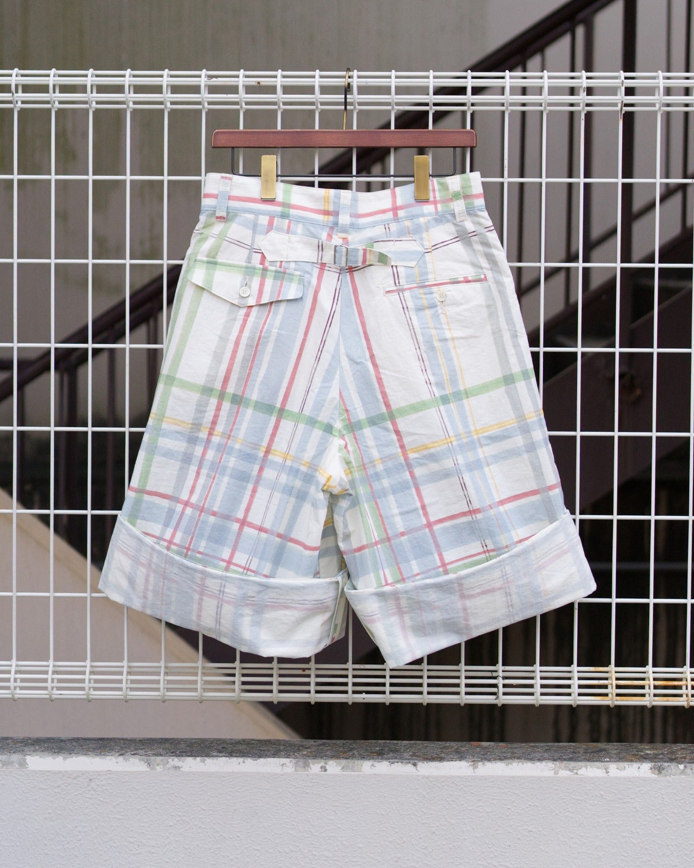 Marchant Hae Trousers -  Handwritten map check
