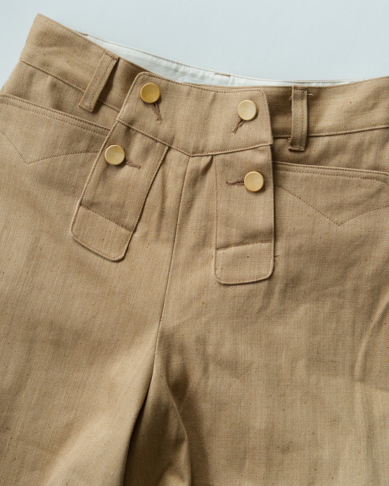 Merchant Hae trousers - Earthen wall cloth