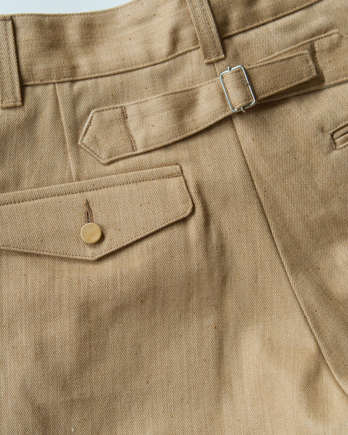 Merchant Hae trousers - Earthen wall cloth