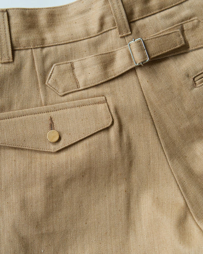 Merchant Hae trousers - Earthen wall cloth