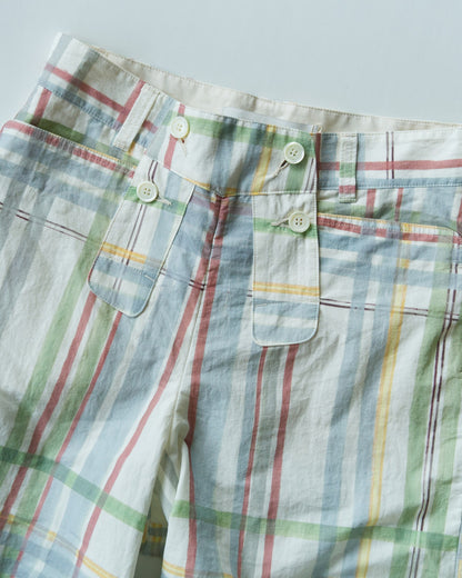 Marchant Hae Trousers -  Handwritten map check