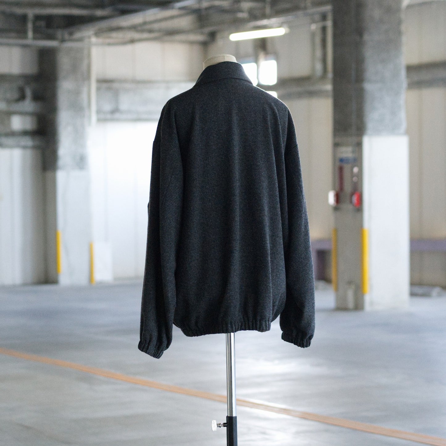 OVERSIZED BLOUSON - HOUNDSTOOTH
