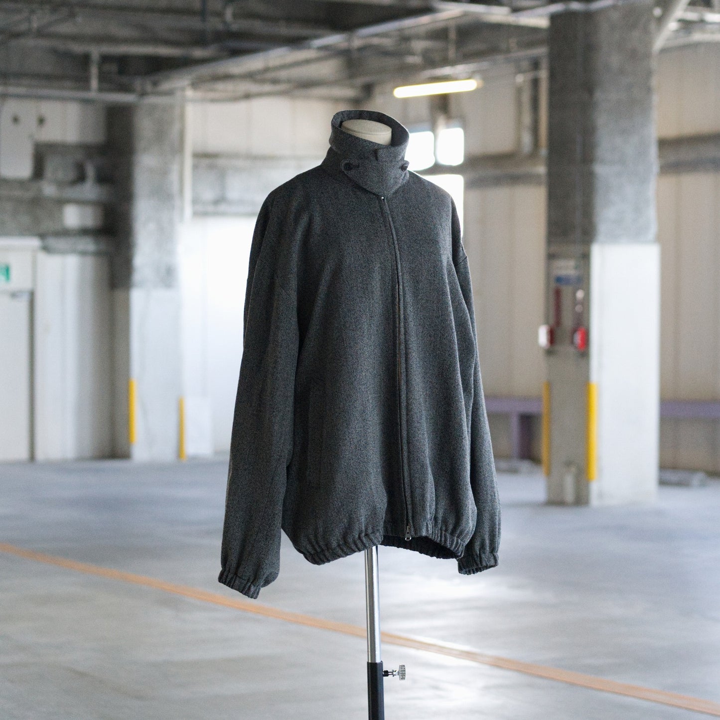 Oversized Zip Blouson