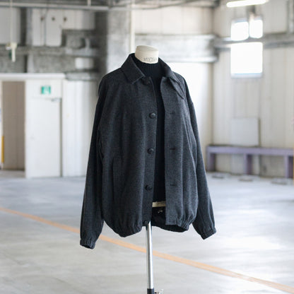 OVERSIZED BLOUSON - HOUNDSTOOTH