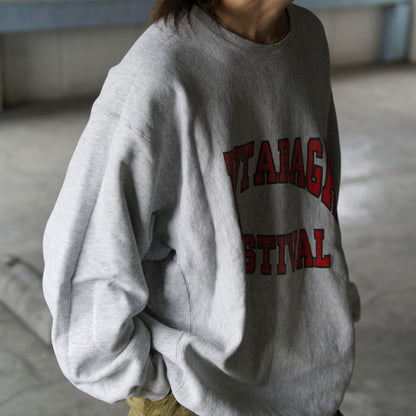 Reverse weave college sweat shirts