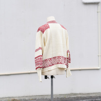 Seiyako jacquard blouse