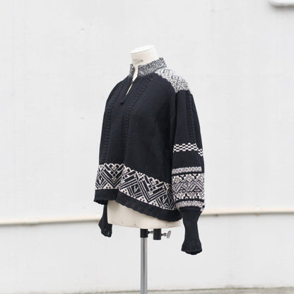 Seiyako jacquard blouse