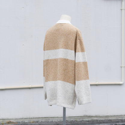 Blushed rugger knit