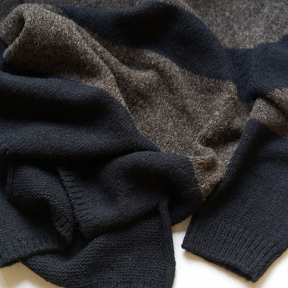 Blushed rugger knit