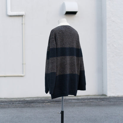 Blushed rugger knit