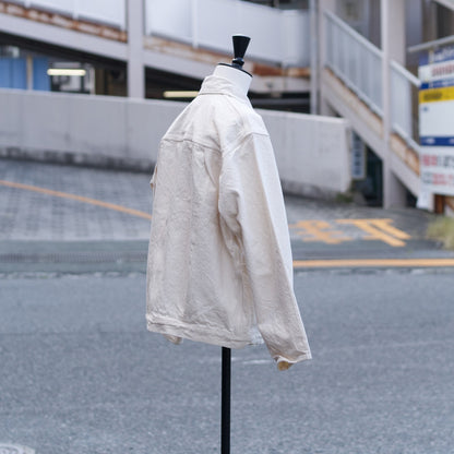 Pleats Jacket - Ecru